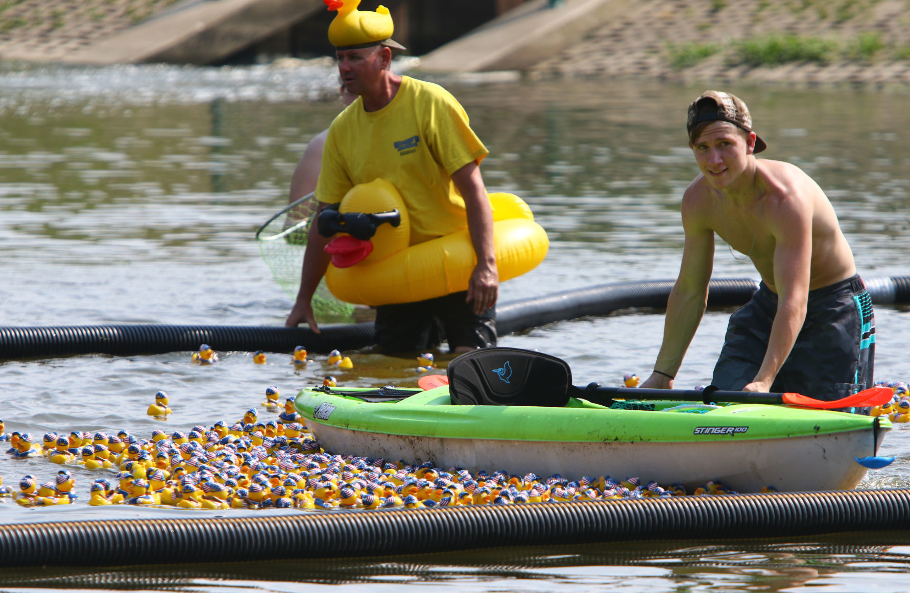 Dam Duck Race